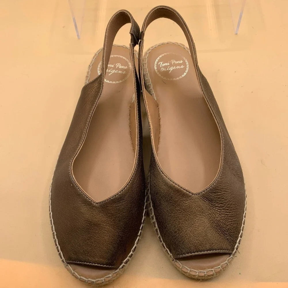 Toni Pons Erica Women's Slingback Espadrilles - Size EU 39/US 8